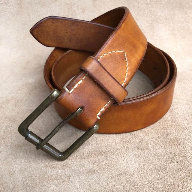 Buy Wellington Chestnut Leather Belt Online