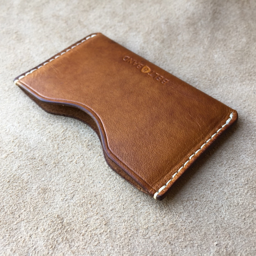 Minimalistic leather wallet/card holder