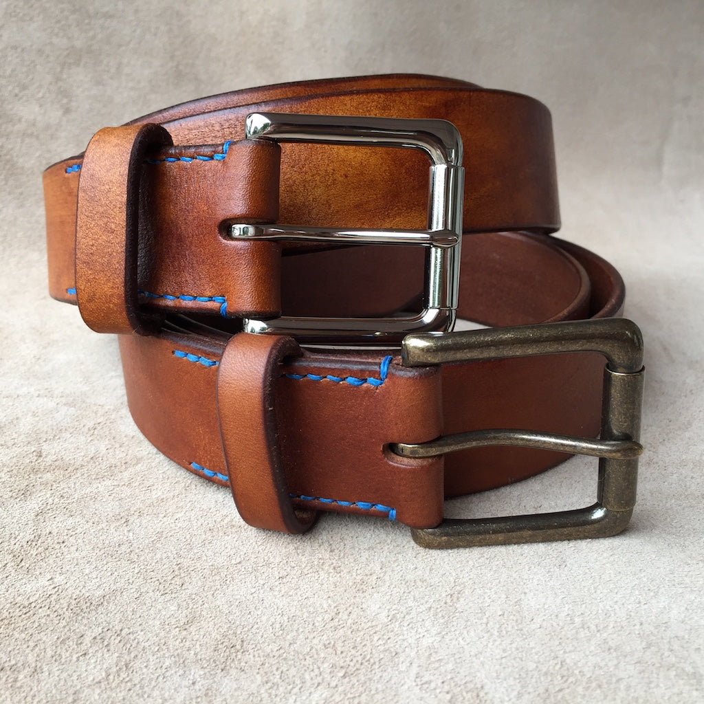 Custom Belt Buckles - Mens Leather Belts Metal Some Art Small / Copper